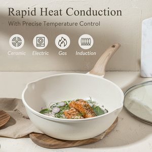 22 Pcs Kitchen <strong>Cookware</strong> Sets Induction <strong>Cookware</strong> Granite Cooking Set Pots and Pans Set Non Stick - Product Image 5