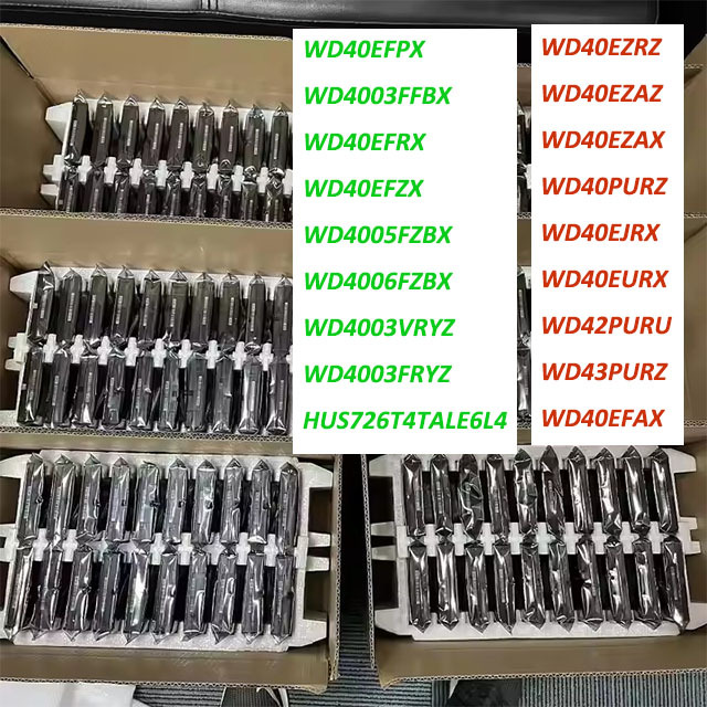 Bulk Sale HDD for WD4003FFBX 4TB 3.5" SATA HDD 7200RPM 256MB Red Pro Enterprise Hard Drive for Business NAS and Server Storage