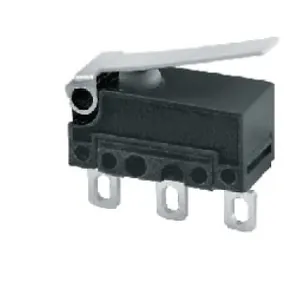 ABILKEEN Manufacturer 16A 250V SPDT micro switch with short straight lever quick connect terminal for Cash drawer