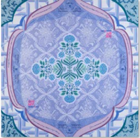 Magnifique tapis de mahjong floral en néoprène avec motif de roses éclatantes pour jeux américains, conception personnalisée, fabrication sur mesure