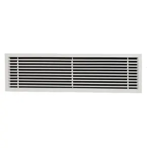 Điều hòa không khí Hệ thống thông gió trần Air Vent và khuếch tán lưới tản nhiệt nhôm Air grille tuyến tính Vent Diffuser