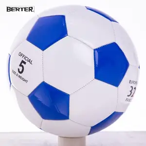 BERTER机器缝制PU尺寸4 5足球球混凝土耐磨防爆训练足球官方