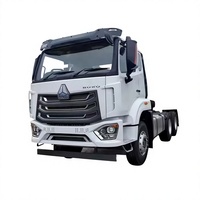 Truk Traktor Bekas Sinotruk Howo NX 371 400 HP Diesel 6x4 10 Roda Prime Mover LHD/RHD Dijual