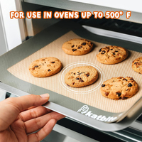 Tapis de Cuisson en Silicone Antiadhésif en Tissu, Écologique, 40% Plus Épais, Personnalisé, pour Ustensiles de Cuisine – Meilleure Vente Alibaba