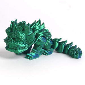 Nouveau jouet de danse du lion imprimé en 3D en PLA 2025 – Décoration de bureau créative de style chinois, animal articulé et mobile - Product Image 6