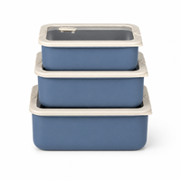 Fournisseur d'articles de cuisine, boîte à lunch pour enfants, boîte à lunch en acier inoxydable 304, paroi simple, ensemble de boîtes à lunch de haute qualité, contenants alimentaires
