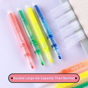 <span class=keywords><strong>ปากกา</strong></span>เน้นข้อความแบบมีที่มองเห็นได้6สีสไตล์ใหม่ปากกาเน้นข้อความแบบ<span class=keywords><strong>กด</strong></span>ที่มีค่าพร้อมความจุหมึกขนาดใหญ่ - Product Image 5