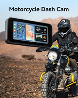 Écran CarPlay pour moto Aoocci 7 pouces, Android Auto sans fil, navigation GPS, écran tactile étanche