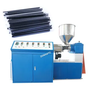 High Speed Automatic PLA Plastic Straw Machine Single Color Drinking Straw Making Machine Plastic Straw Extruding Machine