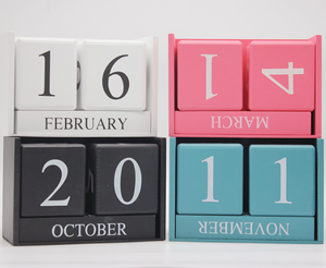 Оптовая продажа Новый стиль натуральный деревянный календарь - Product Image 6