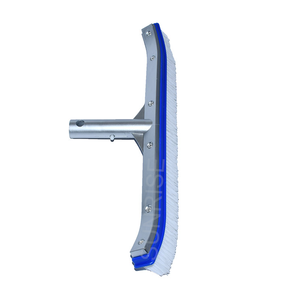 Cepillo de pared trasera para piscina de 18 ", herramientas de alta eficiencia de limpieza, mango de aluminio para <span class=keywords><strong>piscinas</strong></span> de <span class=keywords><strong>aguas</strong></span> <span class=keywords><strong>termales</strong></span> de Spa y estanque - Product Image 3