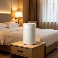 Diffuseur d'arômes multifonctionnel, humidificateur, barre d'oxygène, commande par bouton avec lumière nocturne pour voiture, bureau, hôtel, usage quotidien
