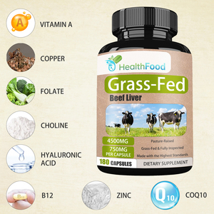Good Quality Grass Fed Beef Liver Capsules with Hyaluronic Acid Strengthen Immunity Support Heart Health Capsules Nutritional - Product Image 2