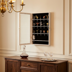 Élégante vitrine transparente pour bouchons de vin, boîte à effigies en bois, support pour bouchons de vin, meuble de collection pour souvenirs - Product Image 4