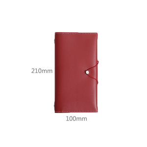 Cuaderno de reuniones de cuero PU, cuaderno de viaje para bocetos B5, funda protectora de cuero, cubierta de libro de cuero rígido simple. - Product Image 5