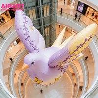 Décoration de scène, pigeon gonflable volant, ballon oiseau pour la décoration de fête à thème
