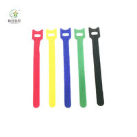Attache-câble réglable en PP à boucle et crochets, 0,02 mm, 12*140 mm, haute adhérence, réutilisable, pour chaussures, écologique, vente en gros usine