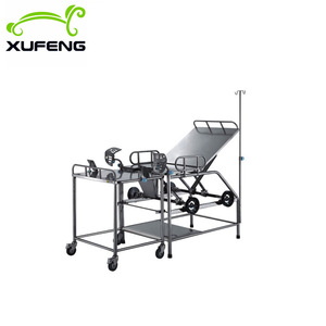 Cama de Partos Médica Xufeng L1900W620H750mm, Cama de Examen Ginecológico y Obstétrico Ajustable para Hospital - Product Image 1