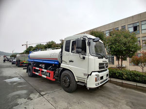 Carro de riego Dongfeng en Popular DFCV 4X2 180HP Cami n <span class=keywords><strong>cisterna</strong></span> de <span class=keywords><strong>agua</strong></span> de 9100 litros a la venta - Product Image 4