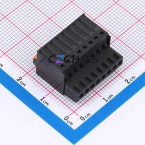 DB2EKD-2.5-8P-BK Plug-in Terminal Block P=2.5mm Connector ( Connector Type: Male Plug )( Construction: 1x8P )( Pitch: 2.5mm ) - Product Image 2