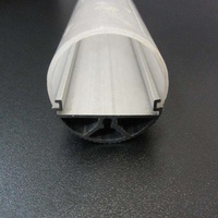 Ligne de production d'extrusion PLC à vis simple pour tubes et tuyaux LED PC avec boîte de vitesses et moteur