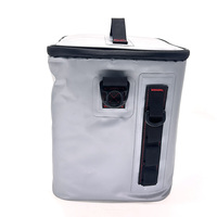 Sac isotherme de pique-nique et de camping extérieur, facile à transporter, sac à poisson, boîte d'isolation thermique, sac isotherme à bouteille de vin étanche et tendance avec poignée