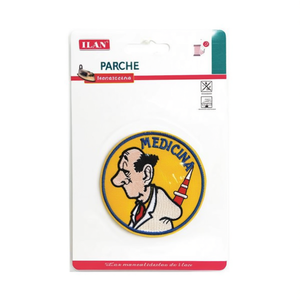 Ilan Parche Medicina 7.5x7.6cm Termoadesivo per Abbigliamento - Product Image 2