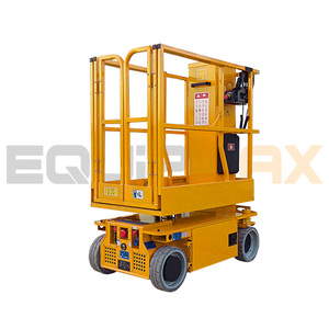 Equipmax स्वयं चालित खड़ी मस्तूल एकल मस्तूल और 4.8 मीटर मंच ऊंचाई के साथ लिफ्टों - Product Image 5