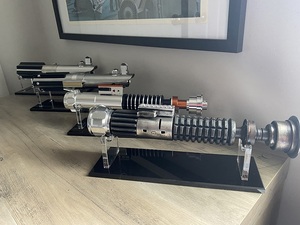 Acrylic <strong>Lightsaber</strong> Display <strong>Stand</strong> <strong>Lightsaber</strong> Holder Sword Display Rack Desktop Light Saber Hilt <strong>Stand</strong> - Product Image 5