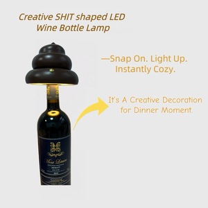 Lampada LED Ricaricabile a Forma di Cacca Provocante in Resina, con Controllo Touch Dimmerabile, Senza Fili, per Bar e Feste - Humor Artistico - Product Image 5