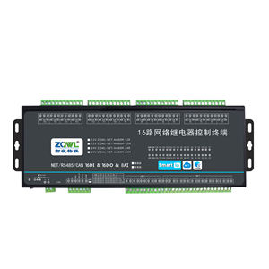 Módulo de E/S Remoto Ethernet de 16 Canales, Controlador de Relés con 8 Entradas Analógicas, Modbus TCP RTU RS485 CAN - Product Image 1