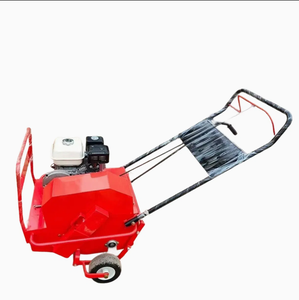 Aérateurs rouges pour l'entretien des pelouses et jardins, avec moteur à essence et conception sur roues - Product Image 4