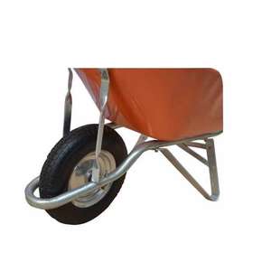 รถเข็นล้อลากกรอบมือจับชุบสังกะสีสำหรับงานหนักพร้อม WB8900ลมสำหรับตลาดฟิจิทนทานต่อการก่อสร้างโลหะ - Product Image 2