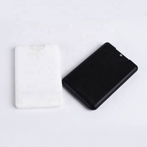 Pocket 20ml PP Credit Card Hand Sanitizer <b>Spray</b> <b>Bottle</b> <b>Empty</b> Credit Card Perfume <b>Bottle</b> With <b>Spray</b> Cap - Product Image 1
