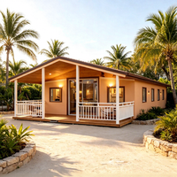 Villa préfabriquée de luxe 20Ft 30Ft 40Ft, 2 3 4 5 chambres, maison conteneur pliable et extensible, maison mobile portable, mini-maison