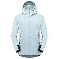Chaqueta Casual de Invierno para Hombre, Chaqueta Deportiva Impermeable y Cortavientos con Cierre Delantero y Logotipo