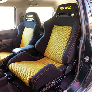Siège <span class=keywords><strong>de</strong></span> <span class=keywords><strong>voiture</strong></span> sport RE03 OEM, best-seller, en cuir, pliable, modèle RECARO original 5416, fibre <span class=keywords><strong>de</strong></span> carbone, cuir PU, velours, PVC - Product Image 5
