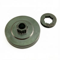 Kit tambour d'embrayage à pignon pour tronçonneuses à essence chinoises 4500 5200 5800 45CC 52CC 58CC – Pièce de rechange