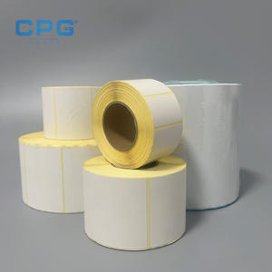 Papier d'étiquettes autocollantes imperméables de haute qualité, écologiques, sans phénol, 75 mm x 50 mm, 100 x 150 mm, 4 x 6, étiquettes thermiques pour codes-barres - Product Image 1