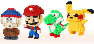 Figurines de Super-héros pour enfant, jouets miniatures batman Connection <span class=keywords><strong>Magic</strong></span> Mini brick Building Blocks - Product Image 4