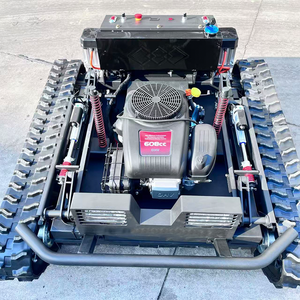 Tondeuse à gazon certifiée Zhongyi ZY-1200 tout-terrain sur chenilles, 210 kg, moteur télécommandé, garantie 2 ans - Product Image 4