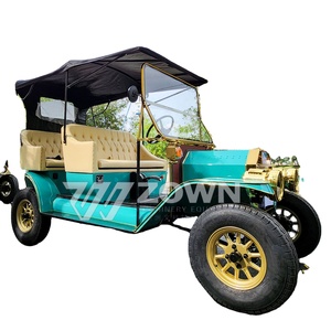 2024 nuovo design <span class=keywords><strong>auto</strong></span> <span class=keywords><strong>d</strong></span>'<span class=keywords><strong>epoca</strong></span> modello t golf cart con energia elettrica turismo <span class=keywords><strong>auto</strong></span> in vendita - Product Image 1