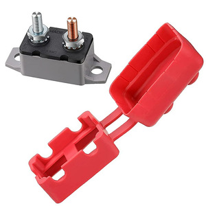 Interruptor de Circuito Reajustable de 20A 25A 30A 40A 50A, Protección Contra Sobrecorriente de CC 50V, Plástico - Product Image 4