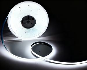 Tira de <span class=keywords><strong>LED</strong></span> COB para muebles, techo comercial, 24V, 320LED, 8MM, RGB, azul, rosa, amarillo dorado, luz roja, 10 m/rollo de cuerdas <span class=keywords><strong>Led</strong></span> - Product Image 3