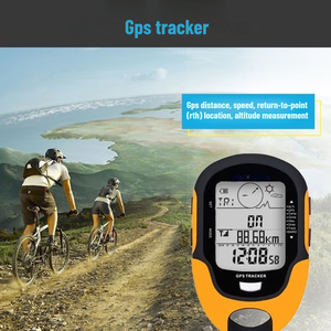 Altimètre barométrique portable pour voiture, thermomètre et hygromètre, boussole extérieure, altimètre avec GPS - Product Image 2