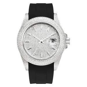 Relojes de Diamantes para Hombre, Gran Venta 2026, Relojes Mecánicos de Alta Gama, Relojes Automáticos Totalmente Adornados con Diamantes - Product Image 2