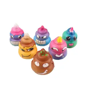9 厘米可爱的 poo Squishy 玩具缓慢上升卡通人物 Squishies 玩具香味应力缓解挤压玩具
