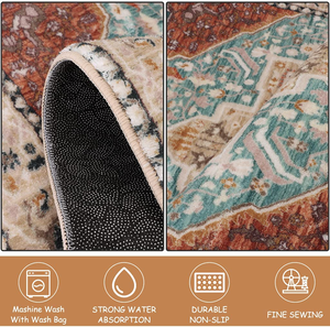<span class=keywords><strong>Tapis</strong></span> d'entrée bohème tribal, petit <span class=keywords><strong>tapis</strong></span> persan vieilli, paillasson - Product Image 2