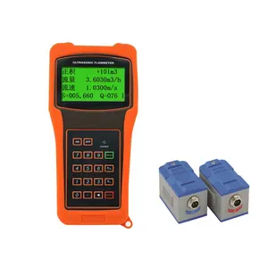 Industrial especializada dn15-6000mm ultrasonic flow meter com sensor de grau alimentício