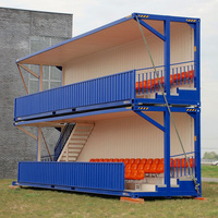 20/40 pieds tribune modulaire de 2 étages conteneur d'expédition stade sièges temporaire événement sportif gradins